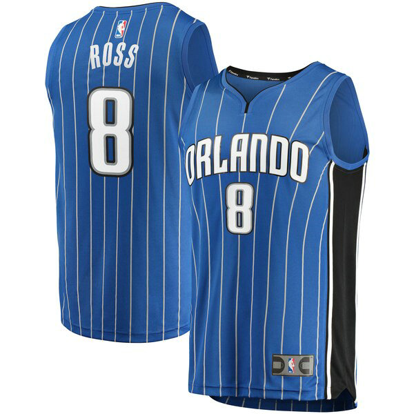 Maillot Orlando Magic Homme Terrence Ross 8 Icon Edition Bleu